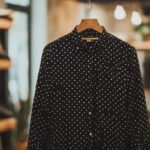 Styles vintage : La chemise noire a pois blancs, star des looks annees 50