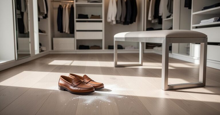 Gérer la transpiration et les odeurs : le talc, allié indispensable de vos chaussures en cuir